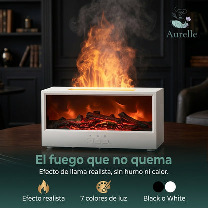 Aurelle — Difusor de Llama y Aromaterapia con Humidificador